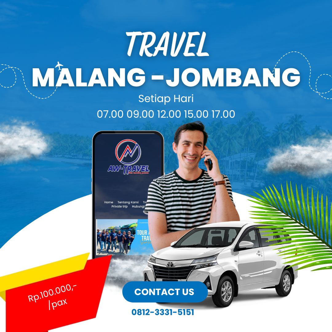 Travel Malang – Jombang Terbaik 2025